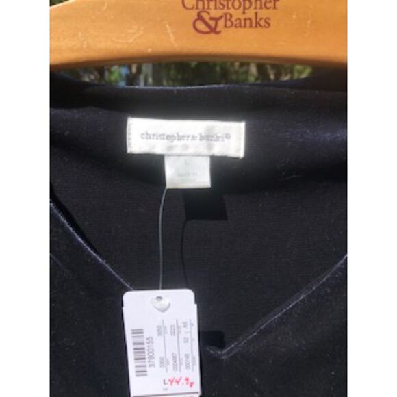 Long Sleeve Sweater . Size: Large {12-14} . Christopher & Banks . New w/ Tags - Picture 4 of 5